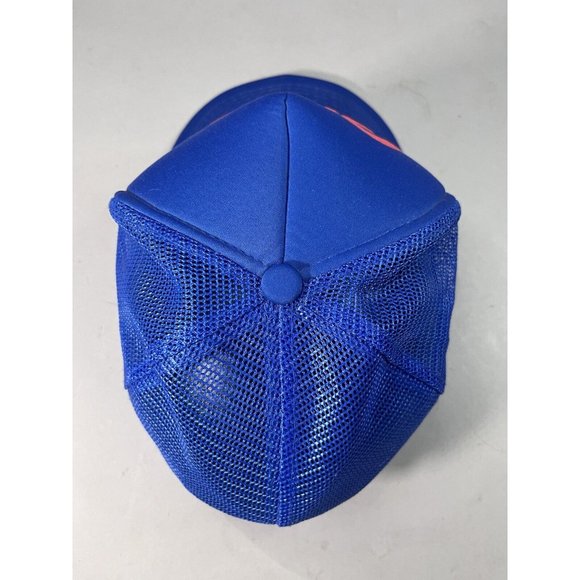 Vintage Snapback Mesh Foam Trucker Hat Crisco NASCAR Racing Advertising NOS 80's - Picture 4 of 8